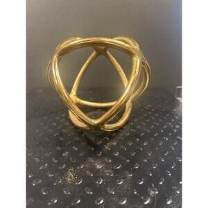 Gold Orb Decorative Sphere